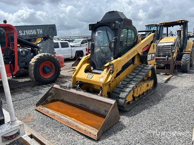 2018 Cat 299D2 XHP Two-Speed High Flow Compact Track Loader