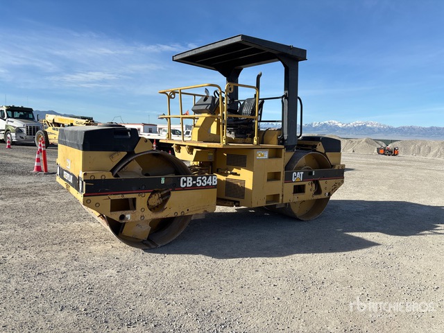 1995 Cat CB534B Double Drum Roller
