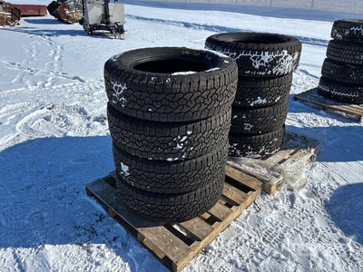 Quantity of (8) 275/65R20 Wrangler Tires (Unused)