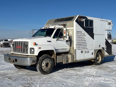 1993 GMC TopKick C6500 4x2 Utility Truck