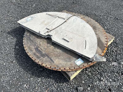 Wall Saw Blade and Guard.