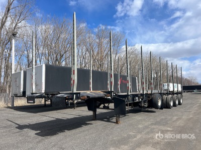 2024 Manac 50 ft Log Trailer