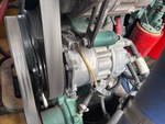 Motor with A/C Compressor
