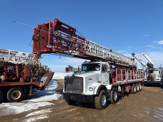 2003 Cora Lynn Drilling on 2004 Kenworth T800B Wide Hood 10x6 Twin-Steer Drill Truck