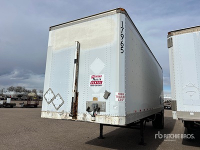 2001 Strick 28 ft x 102 in S/A Van Trailer