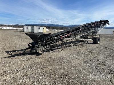 24 in x 50 ft Portable Stacking Transportador