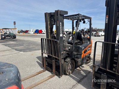 2021 Doosan GC25S-9 4600 lb Cushion Tire Forklift