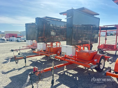 2006 Wanco WVT3 Solar Message Board