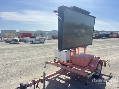 2007 Wanco WVT3 Solar Message Board
