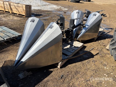 Quantity of (4) Tridekon  Halmteiler - Fits Case IH 4440 Sprayer