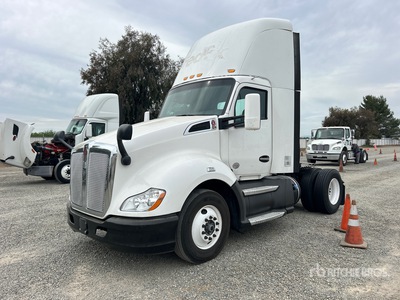 2017 Kenworth T680 4x2 S/A Day Cab Truck Tractor