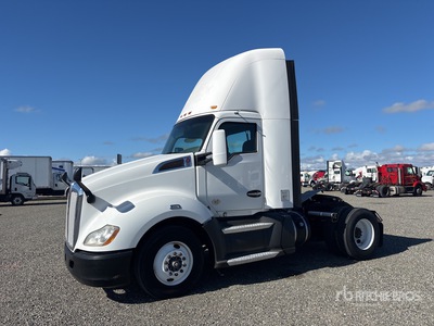 2017 Kenworth T680 4x2 S/A Day Cab Truck Tractor