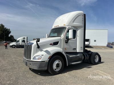 2017 Peterbilt 579 4x2 S/A Day Cab Truck Tractor