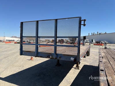 1988 Miller 33 ft Pritsche Anhänger