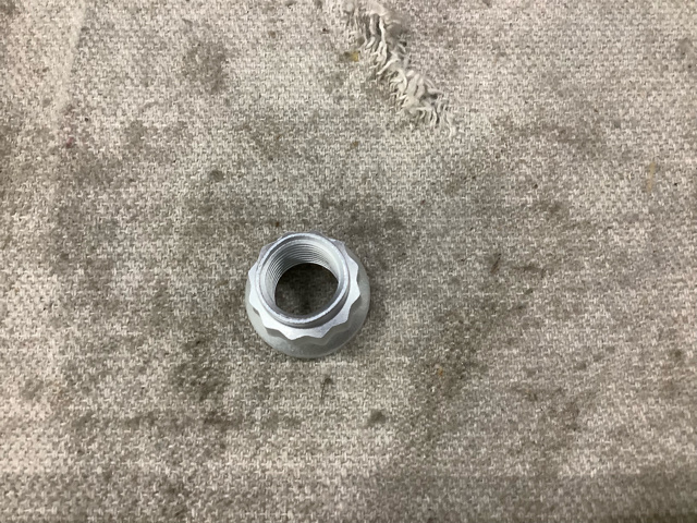 (30) Lockheed Martin 80221C-720 Double Hexagon Extended Washer Plain Nuts