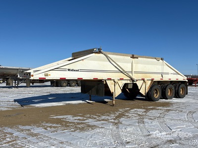 2011 Midland 38 ft Tri/A Belly Dump Trailer