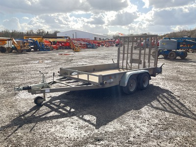 2016 Indespension AD2800 2000 kg 3 m T/A Equipment Trailer
