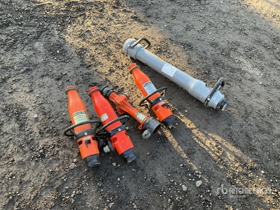 Quantity of (5) Chubb Water Hose Foam Nozels