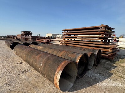 Quantity of (4) 36 in x 18 ft Ductile Iron Pipe