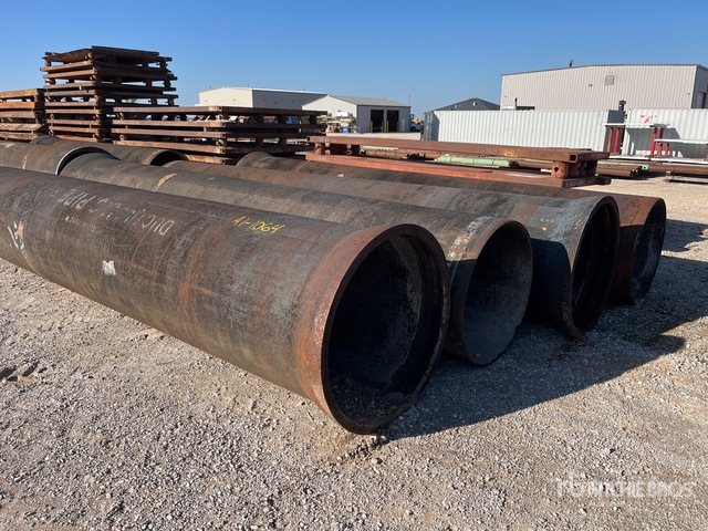 Quantity of (4) 36 in x 18 ft Ductile Iron Pipe | Ritchie Bros. Auctioneers