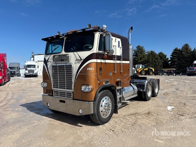 1982 Freightliner COE 6x4 T/A Sleeper Truck Tractor