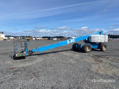 2003 Genie S-80 4WD Diesel رافعة تليسكوبية بذراع تطويل