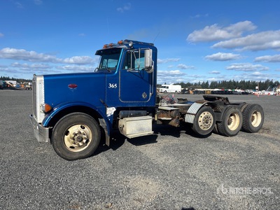 1990 Peterbilt 378 8x4 Tri/A Day Cab Truck Tractor (Glider Kit)