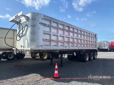 1991 Benson A3480S-25 34 ft Tri/A مقطورة للتفريغ الخلفي