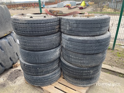 Quantity of (10) Tyres And Wheels