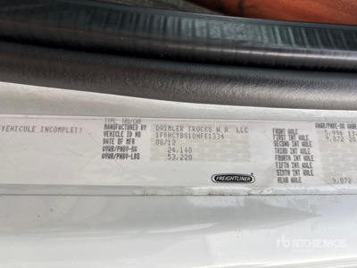 2013 Freightliner M2 106 Gesloten vrachtwagen