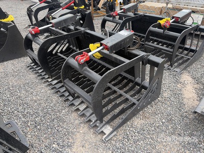 All-Star 72 in Skeleton Skid Steer Grapple Bucket (Unused)