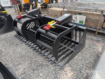 All-Star 72 in Skeleton Skid Steer Grapple Bucket (Unused)