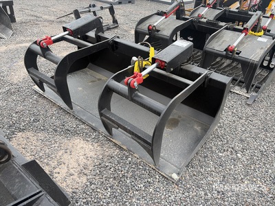All-Star 72 in General Purpose Skid Steer Grapple Bucket (Unused)