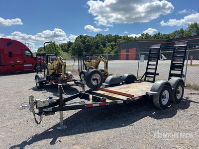 2019 MMDI 10 ft T/A 5 x 10 Trailer Remolque Portamaquinaria