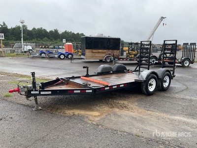 2018 MMDI 7376 lb 14 ft T/A 6 x 14 Trailer Equipment Trailer