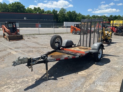 2018 MMDI 7 ft S/A 4 x 7 Trailer Remolque Portamaquinaria