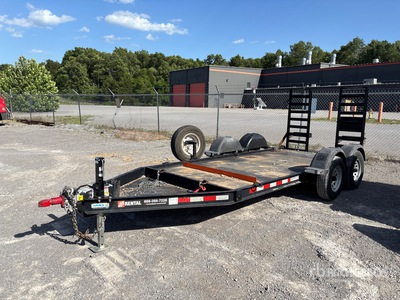 2019 MMDI 14 ft T/A Trailer Equipment Trailer