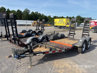 2019 MMDI 510RCMPH 10 ft T/A Equipment Trailer