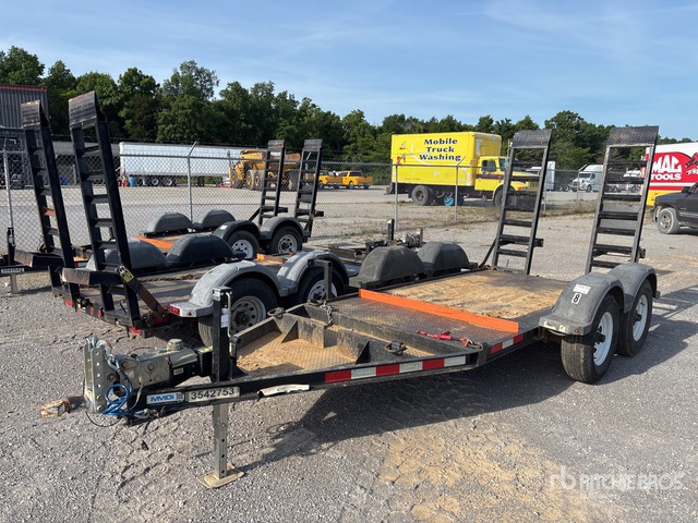 2019 MMDI 510RCMPH 10 ft T/A Equipment Trailer