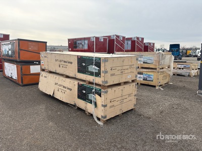 2026 KJ K3939 Double Garage Metal Shed (Unused)