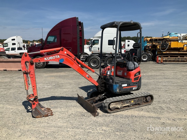 2019 Kubota U17 Mini Excavator