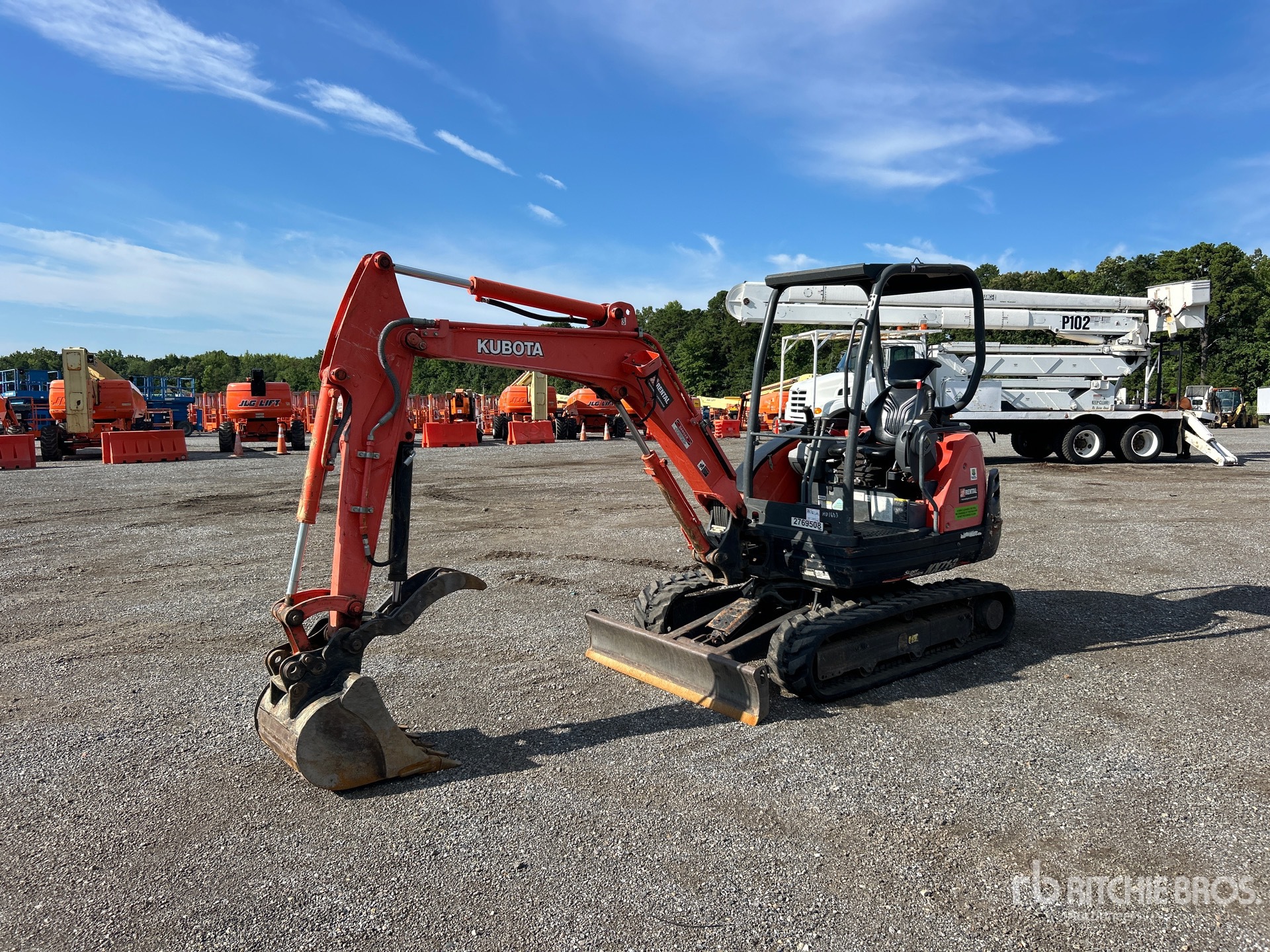2019 Kubota KX71-3S4R1 Mini Excavator
