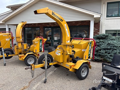 2021 Vermeer BC700XL Tow-Behind Wood Chipper