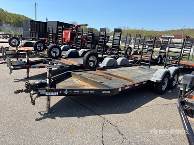 2021 Pratt CP0614 9640 lb 14 ft T/A Apparatuur aanhangwagen