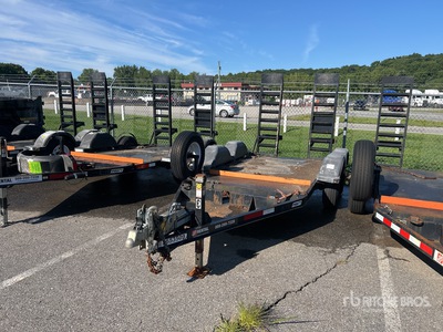2018 Pratt CP0510 6990 lb 10 ft T/A Plant Trailer