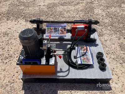 2026 DeleIxi 100T Portable Hydraulic Track Pin Press Machine Shop Press