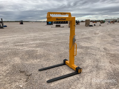 2026 Shan Steel CY20 Manual Balance pallet Crane Fork Fork Attachment
