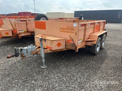 2019 Miska MD 610 10 ft T/A 軽量ダンプトレーラー