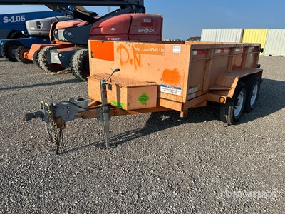 2019 Miska MD 610 10 ft T/A Remorque à Benne Utilitaire