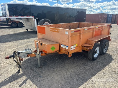2019 Miska MD 610 10 ft T/A مقطورة تفريغ خفيفة